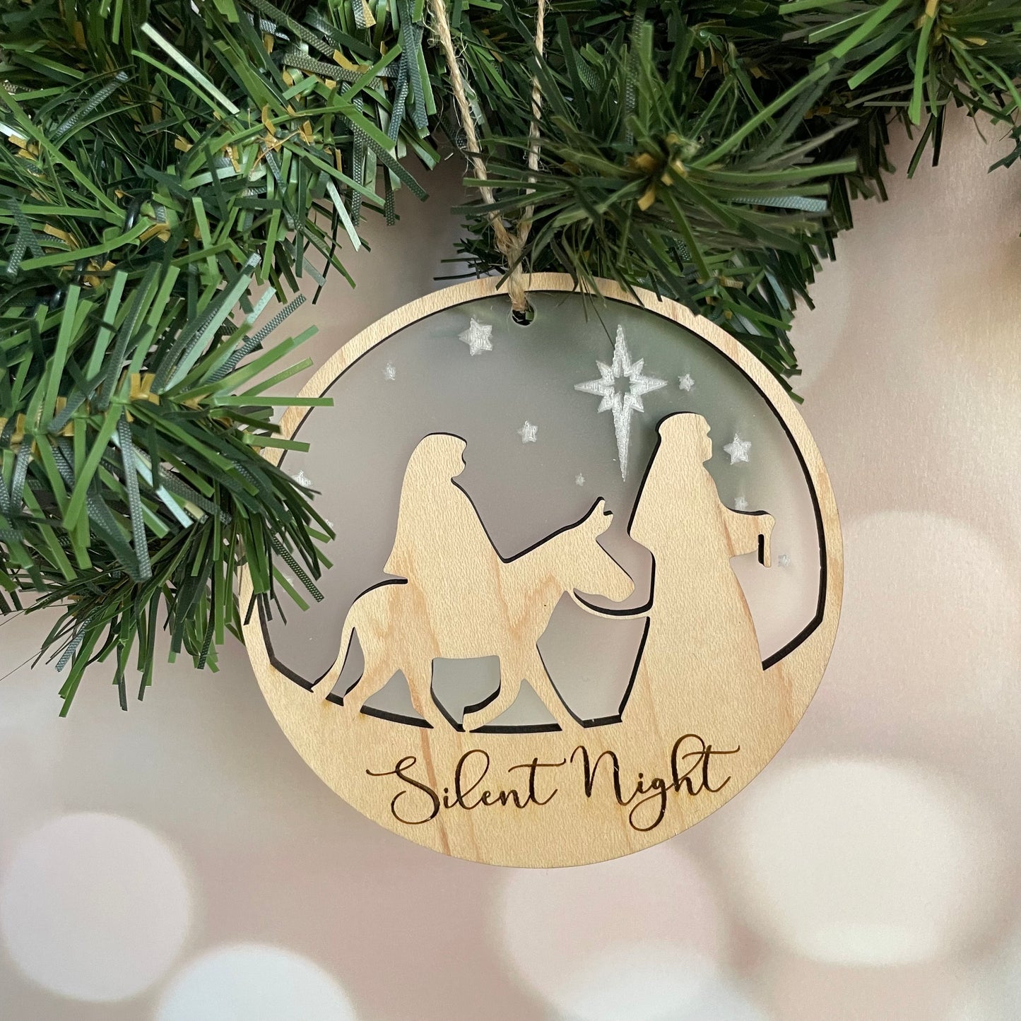 Christmas ornament set (6 pieces)