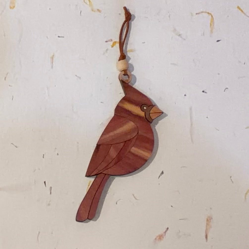 Cardinal Ornament
