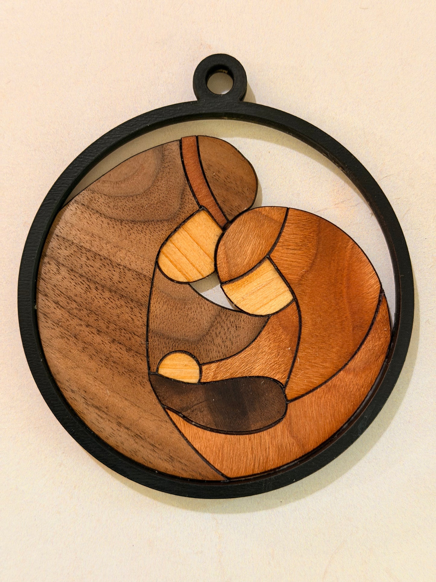 Nativity Inlay Ornament