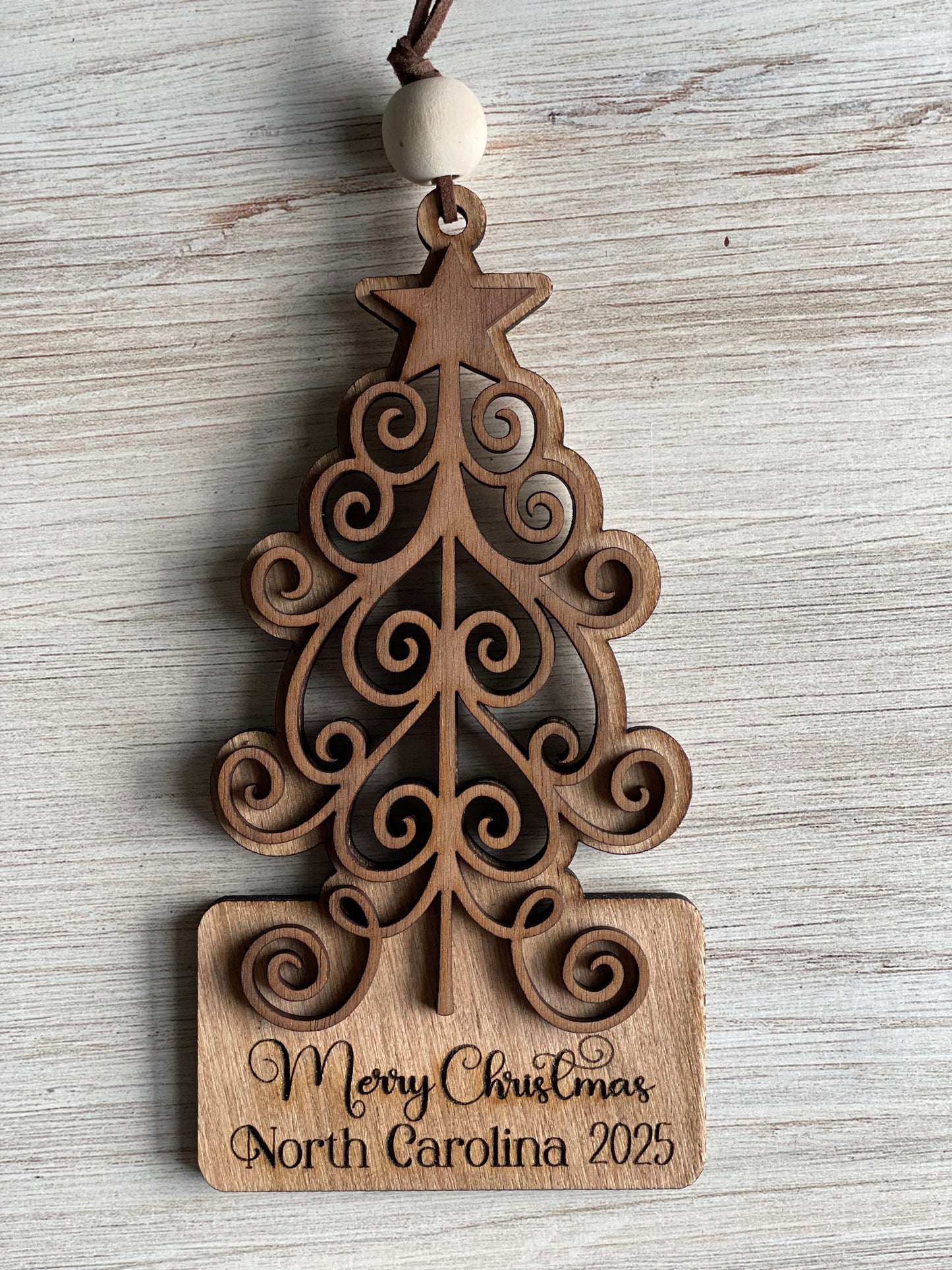 Swirly Tree Ornament