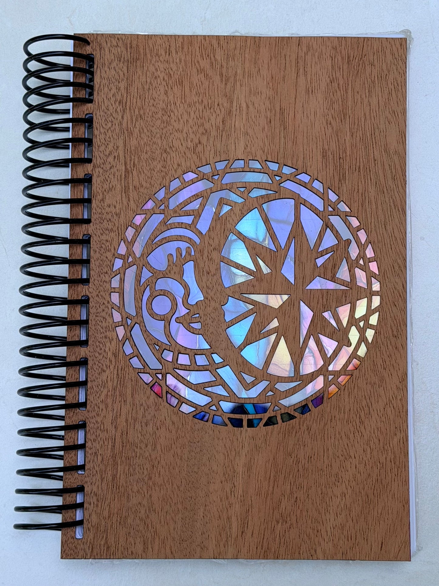 Journal, Wood Cover, Lined Pages