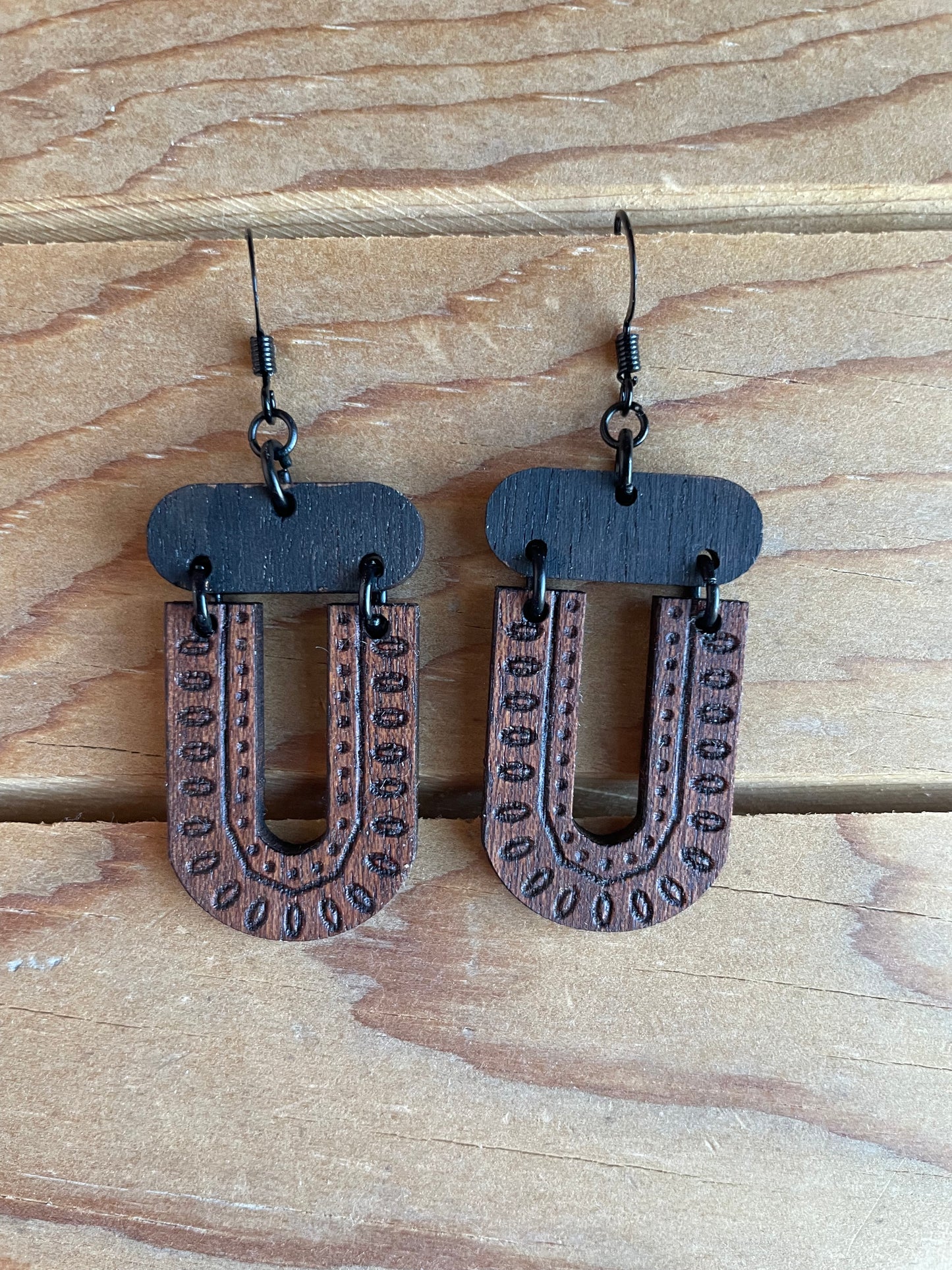 Boho "U" Earrings